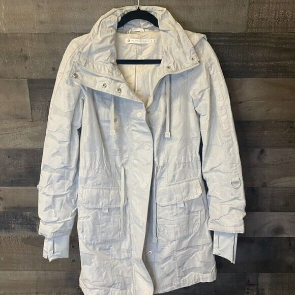 NEW Blanc Noir Camo Anorak Jacket New Gray Camo - Picture 1 of 10